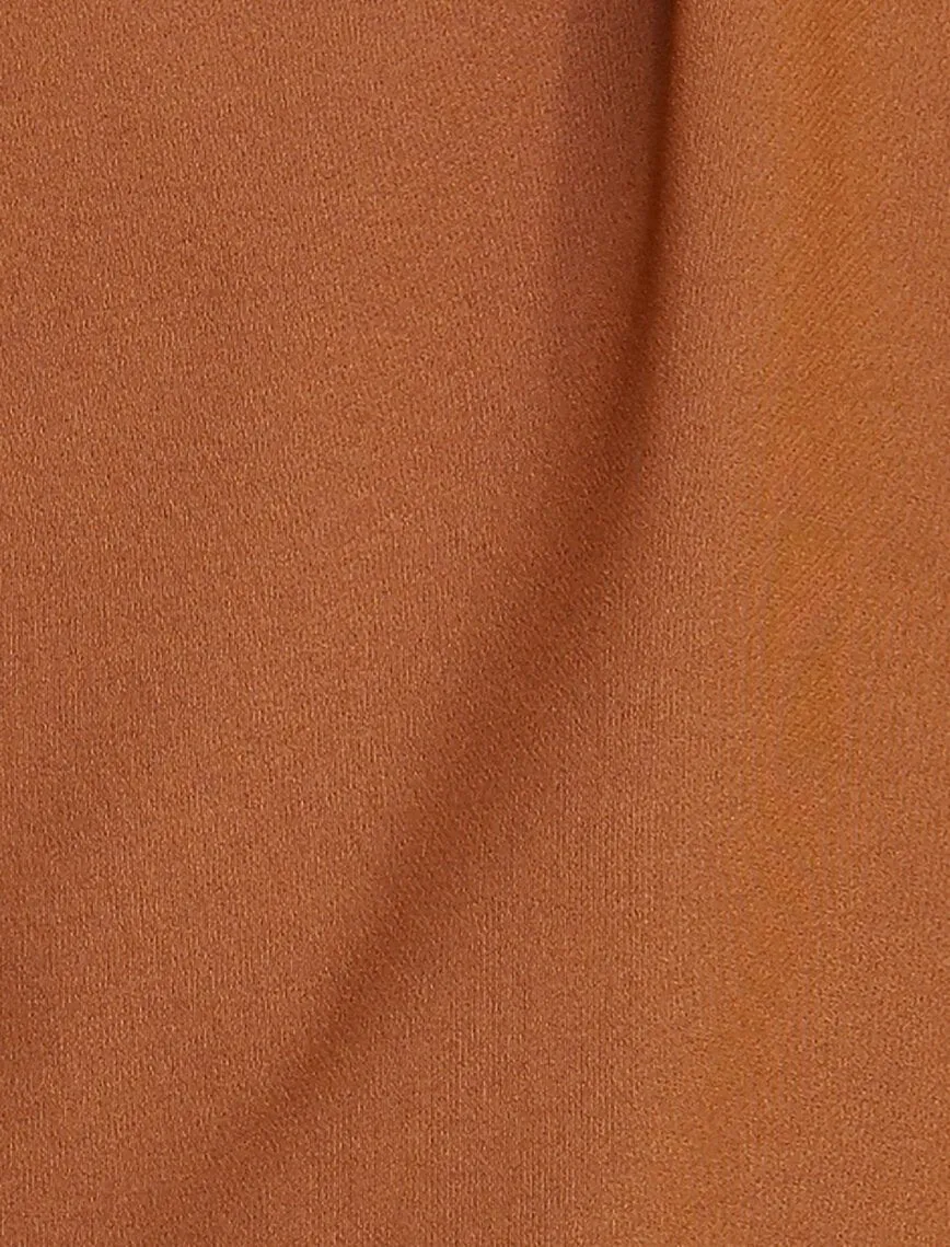 12136 Brown Mini Skirt
