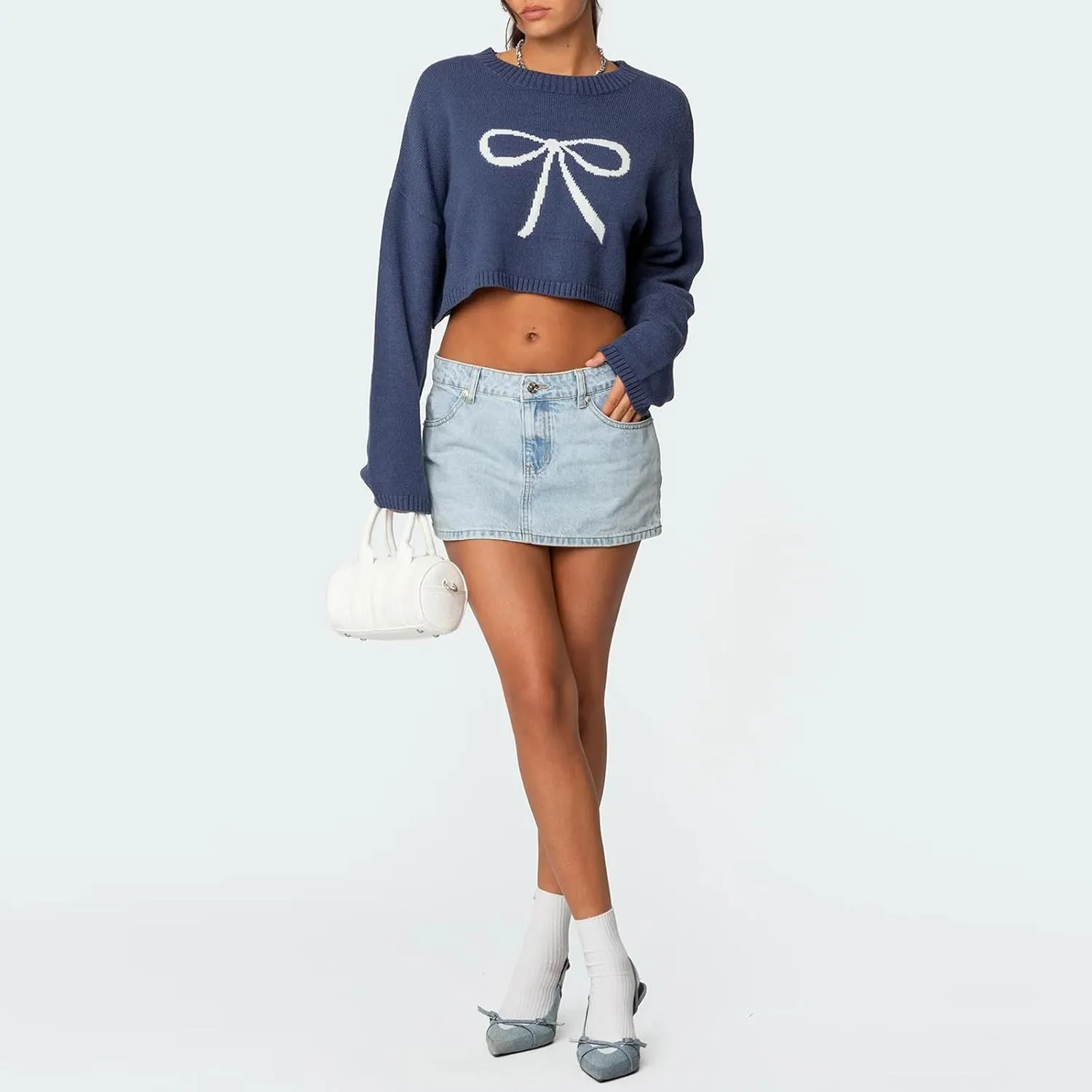 Denim Skirts for Women Sexy Low Rise Slim Fit Zip up Mini Jean Skirts Fashion Vintage Skort with Pockets Streetwear
