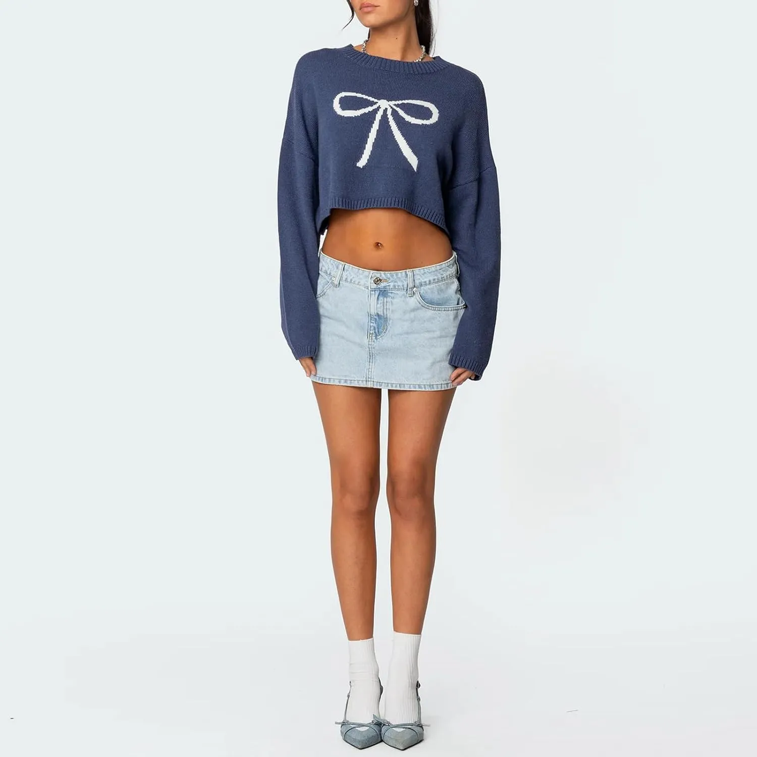 Denim Skirts for Women Sexy Low Rise Slim Fit Zip up Mini Jean Skirts Fashion Vintage Skort with Pockets Streetwear