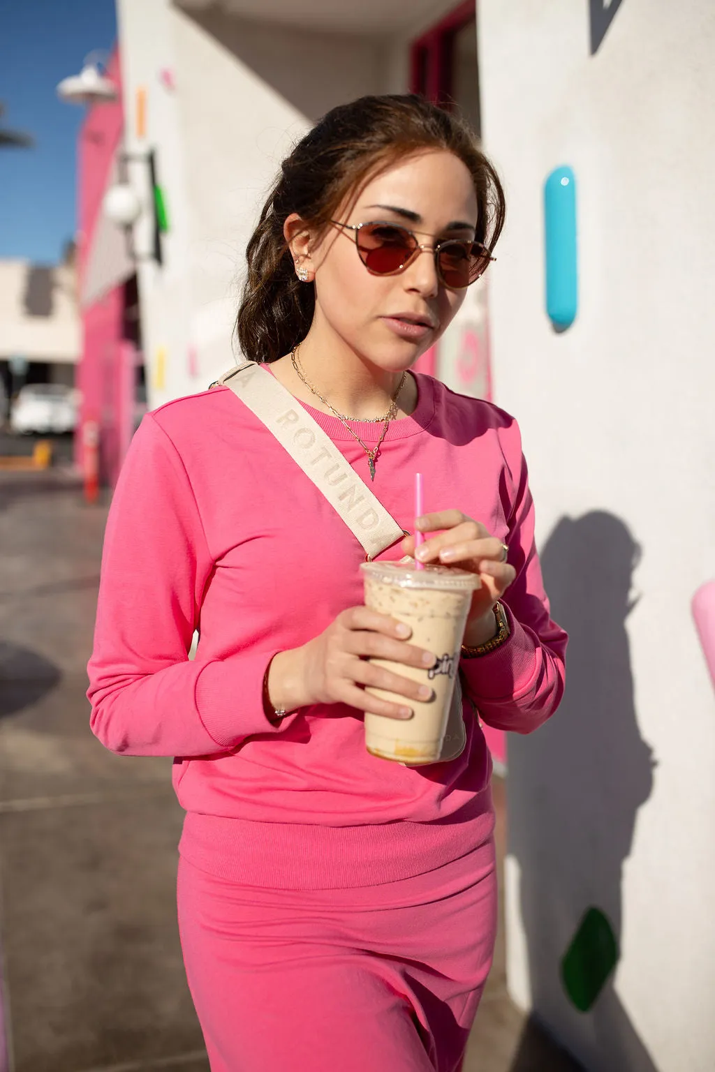 O Skirt- Hot Pink