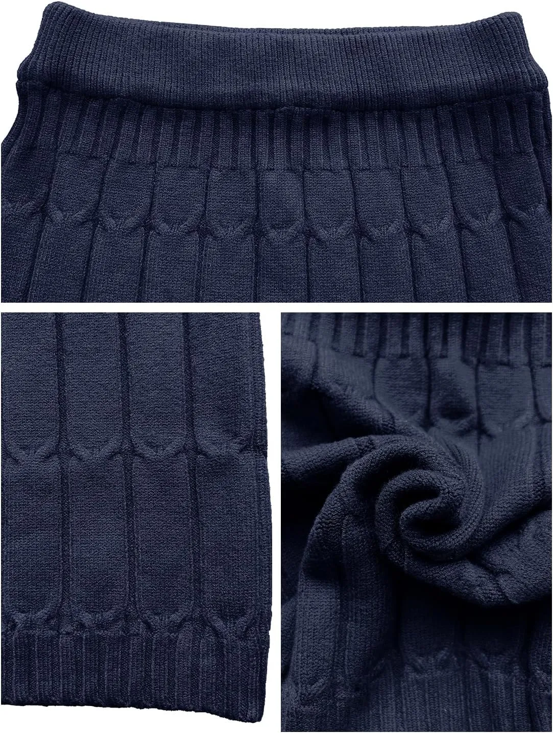 Womens Mini Knit Skirt Bodycon High Waist Stretchy Solid Slim Fit Basic Skirts for Women